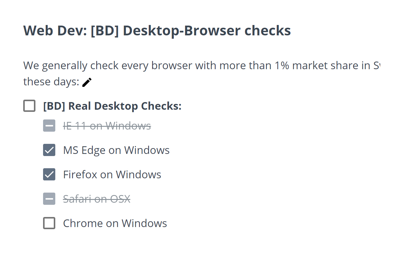 High Quality in Trivial Things